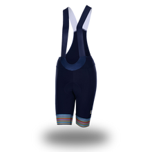 Load image into Gallery viewer, Women&#39;s Multistripe  Bib Short
