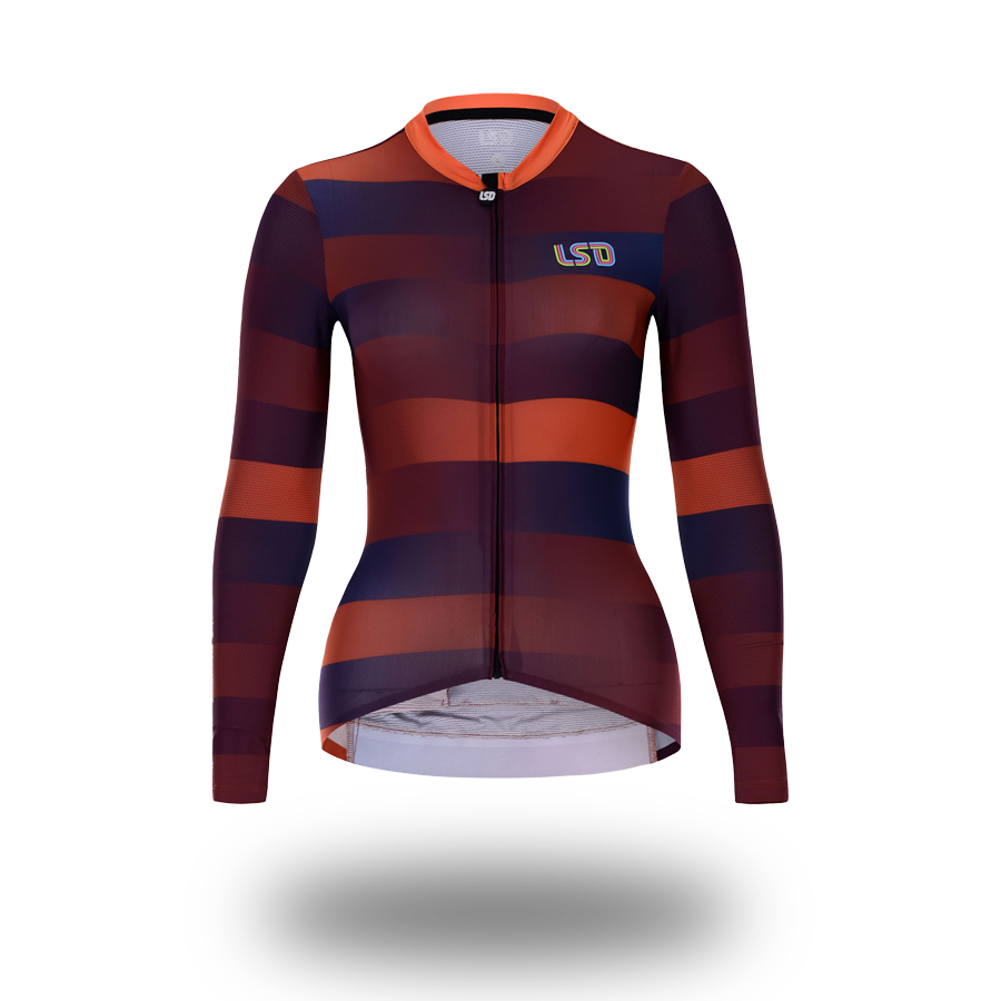 Women's Gradient Band Long Sleeve Jersey